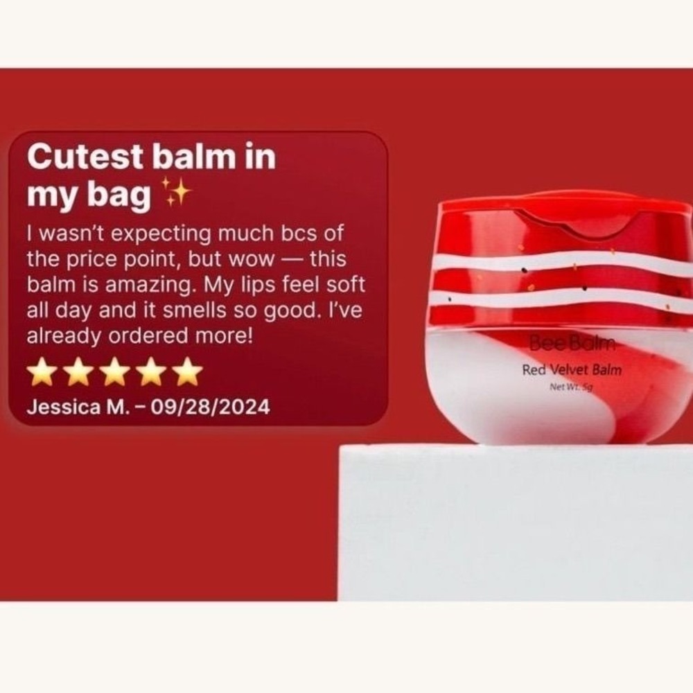 Lip Balm Red Velvet - Limited Edition